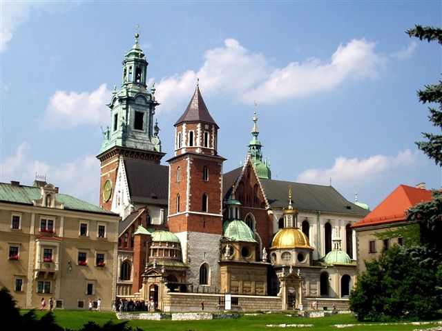 In the Wawel Cathedral, Wawel Castle history is hidden with various architecture styles and royal crypts
