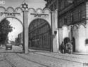 Gate to the Jewish ghetto in Krakow