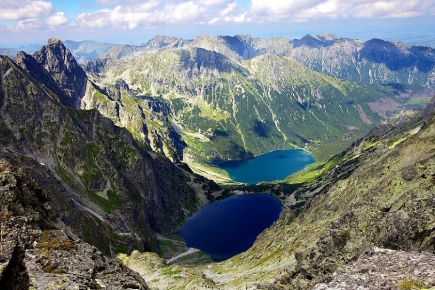 Rysy Mountain is the highest peak in Polish Mountains and a must during your Poland hiking holiday