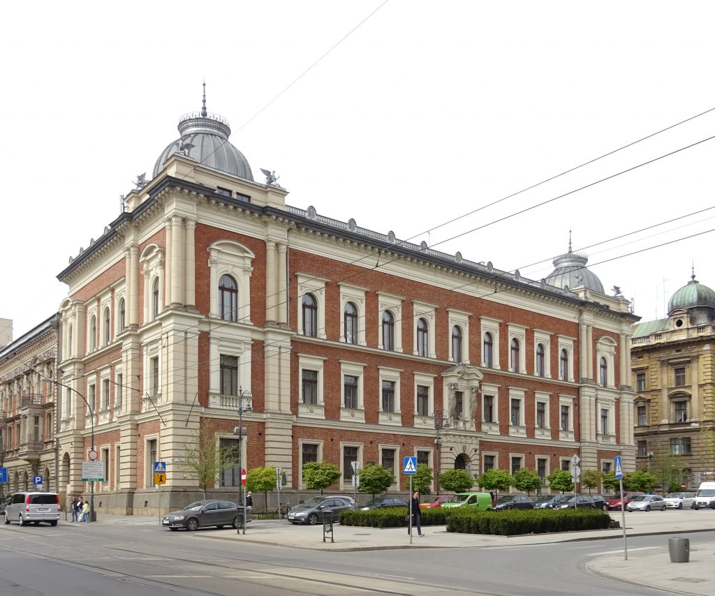 Main building of the Krakow Academy of Fine Arts, Jan Matejko Square