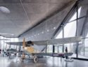 Exhibition hall of the Polish Aviation Museum in Krakow