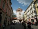 Florianska Street, view on St. Florian's Gate