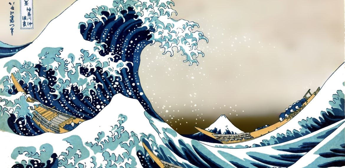 Hokusai The Great Wave at Kanagawa, Manggha Museum of Japanese Art and Technology