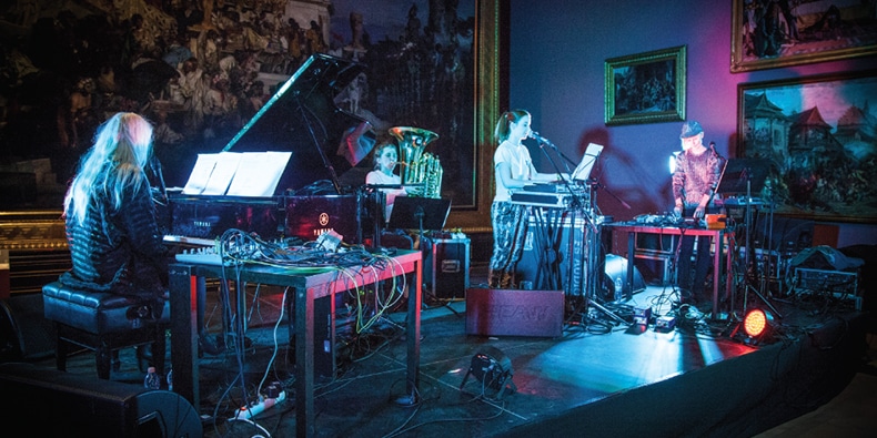 Unsound Festival in Krakow 2016, concert in the Cloth Hall