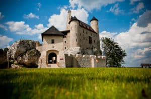 Restored Eagle Nest Castle in Bobolice