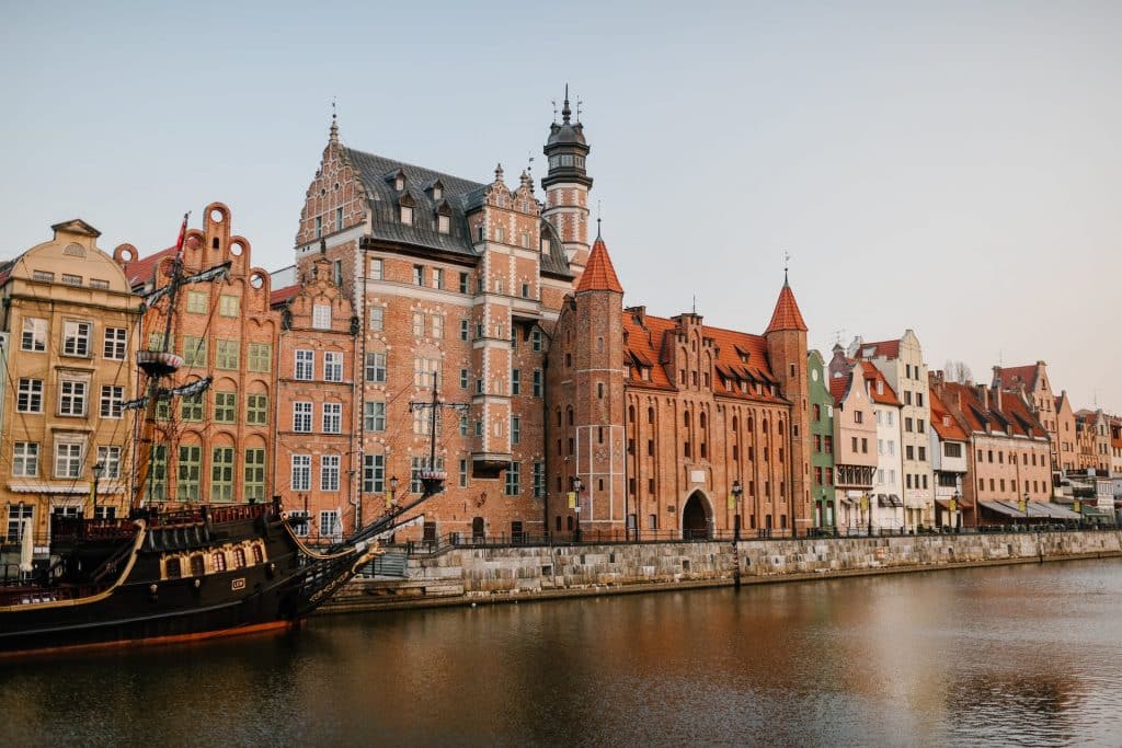 Gdansk - Main City - Motława waterfront
