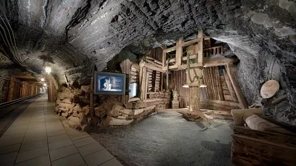 Bochnia Salt Mine is the oldest mine in Poland and a UNESCO World Heritage site.