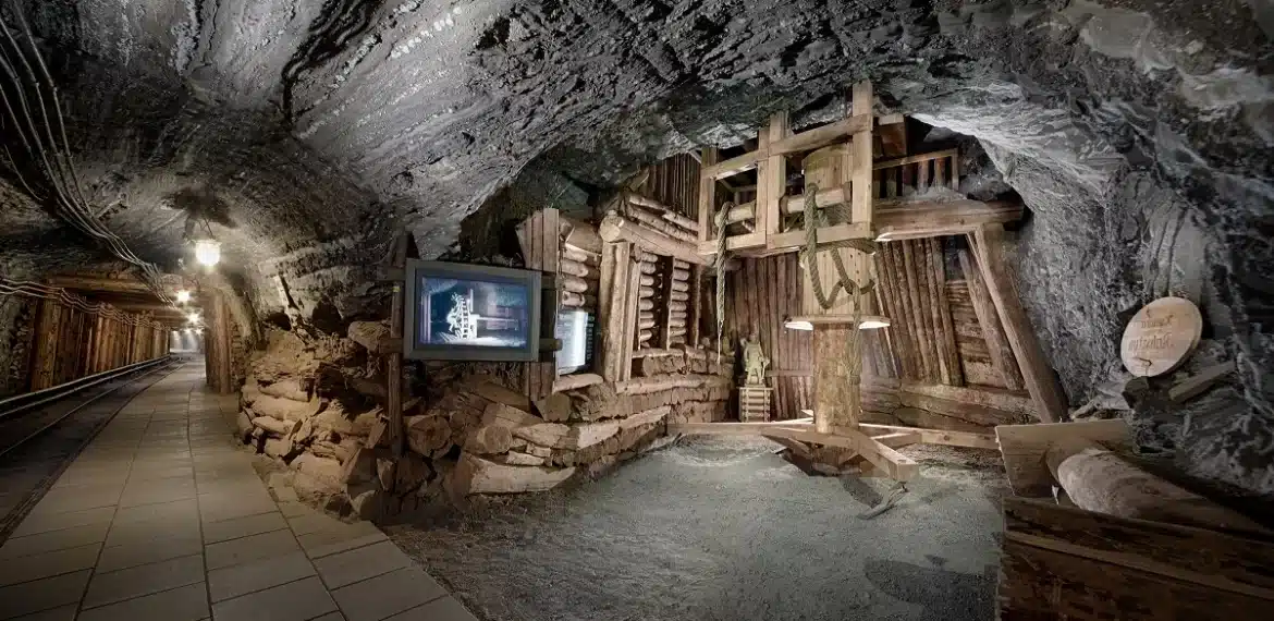 Bochnia Salt Mine is the oldest mine in Poland and a UNESCO World Heritage site.