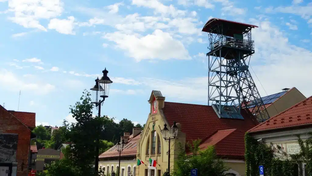 Sutoris Mine Shaft is the oldest entrance to the Bochnia Salt Mine.