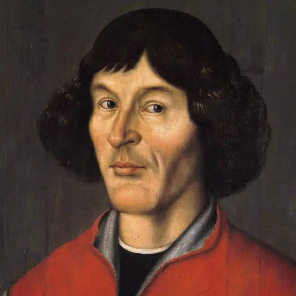 A depiction of Nicolaus Copernicus, the famous Polish astrologist and one of the forefathers of the heliocentric theory