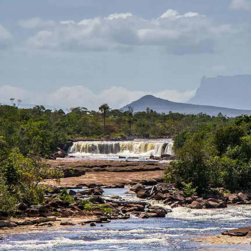 Canaima National Park in Venezuela is one of the best nature reserves in South America.