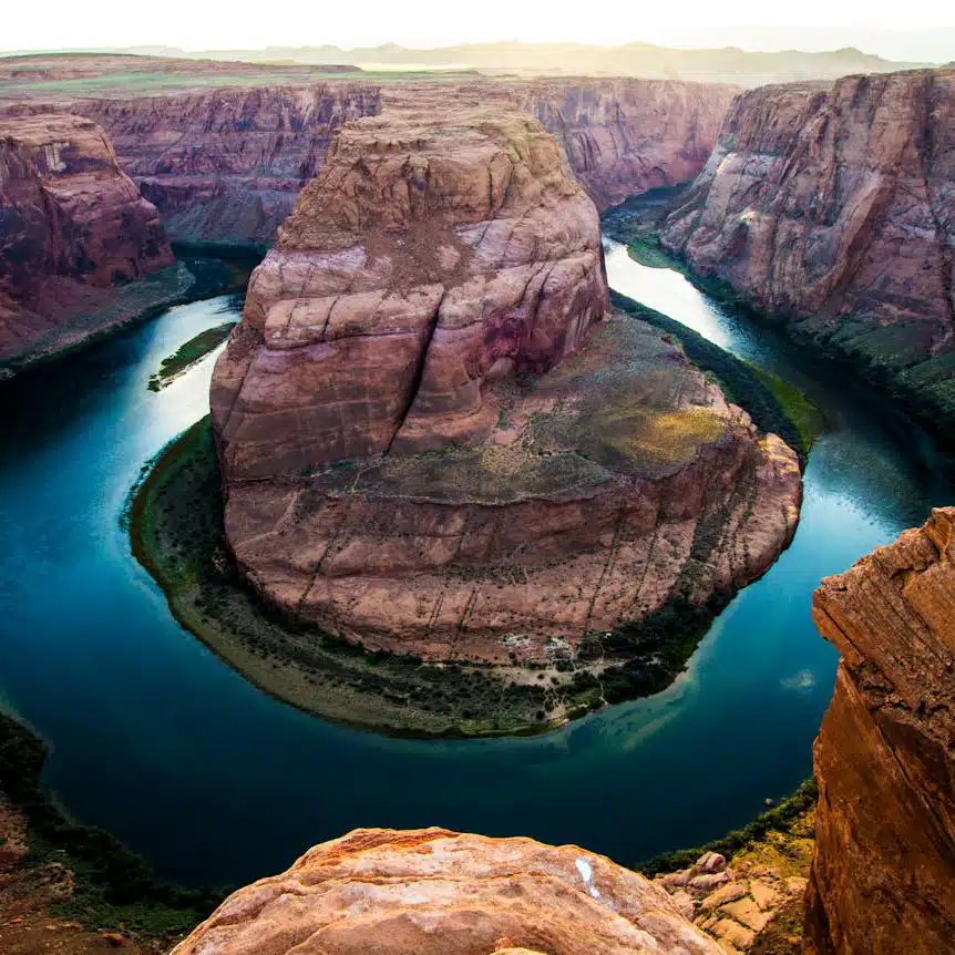 Horseshoe Bend in the Grand Canyon, USA is one of the most beautiful places in the world.