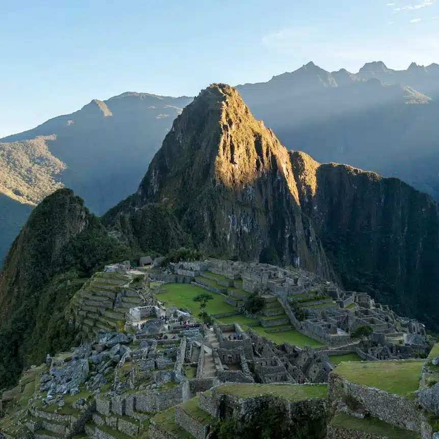 Beautiful places in the world - Machu Picchu is one of the most well-preserved remnants of the Inca civilisation.