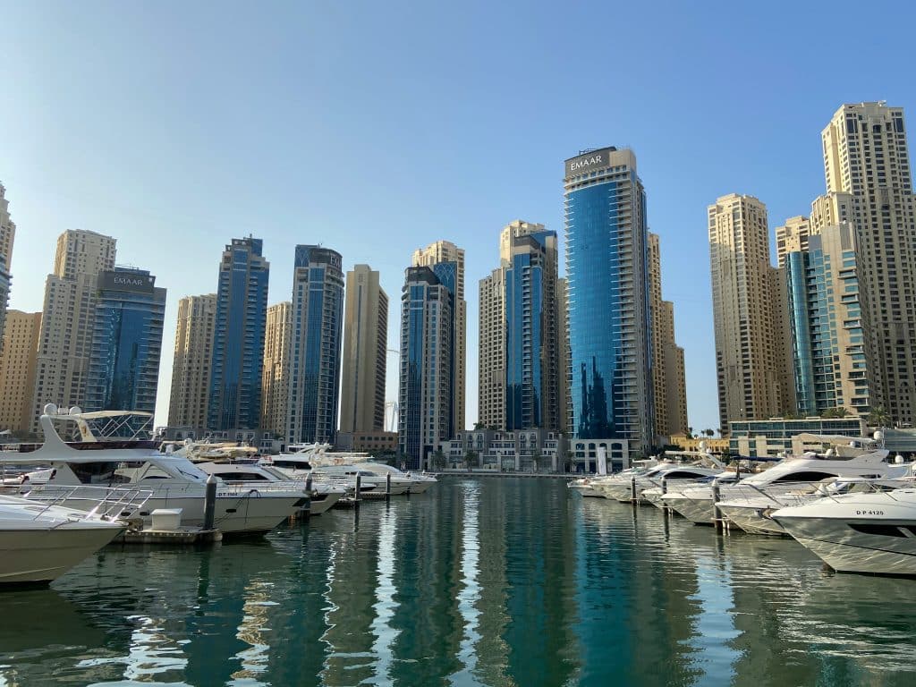 View of Dubai Marine